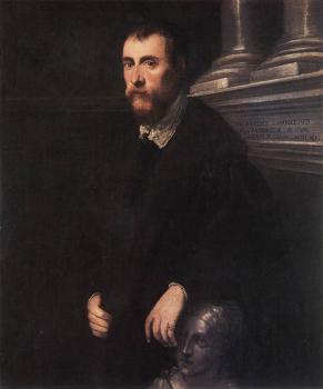 雅格佈 羅佈斯提 丁托列托 Portrait of Giovanni Paolo Cornaro